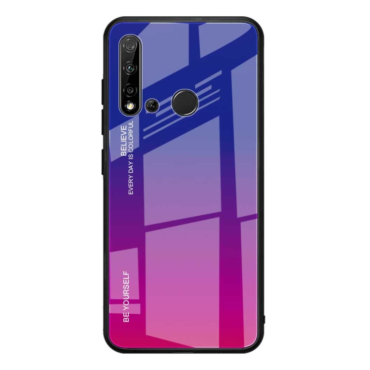 Gradient Color Glass Case, For Galaxy A7 (2018), For Xiaomi Redmi 7A, For Huawei Mate 30 Pro, For Huawei Nova 5, For Huawei P Smart Z, For Huawei Nova 5i, For Galaxy A10s, For Galaxy A80, For OnePlus 7, For OPPO A9 (2020), For OPPO F3, For OPPO F5�����...