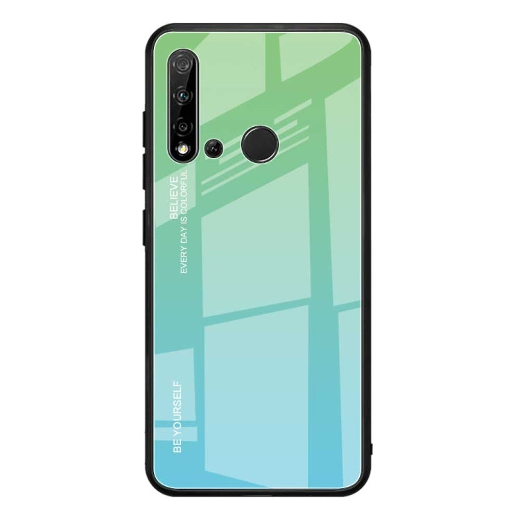 Gradient Color Glass Case, For Galaxy A7 (2018), For Xiaomi Redmi 7A, For Huawei Mate 30 Pro, For Huawei Nova 5, For Huawei P Smart Z, For Huawei Nova 5i, For Galaxy A10s, For Galaxy A80, For OnePlus 7, For OPPO A9 (2020), For OPPO F3, For OPPO F5�����...