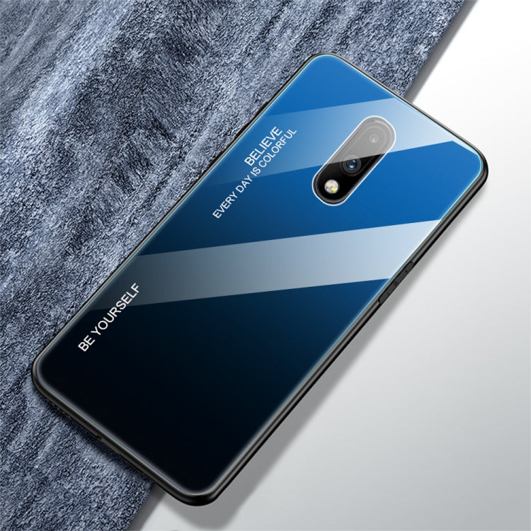Gradient Color Glass Case, For Galaxy A7 (2018), For Xiaomi Redmi 7A, For Huawei Mate 30 Pro, For Huawei Nova 5, For Huawei P Smart Z, For Huawei Nova 5i, For Galaxy A10s, For Galaxy A80, For OnePlus 7, For OPPO A9 (2020), For OPPO F3, For OPPO F5�����...