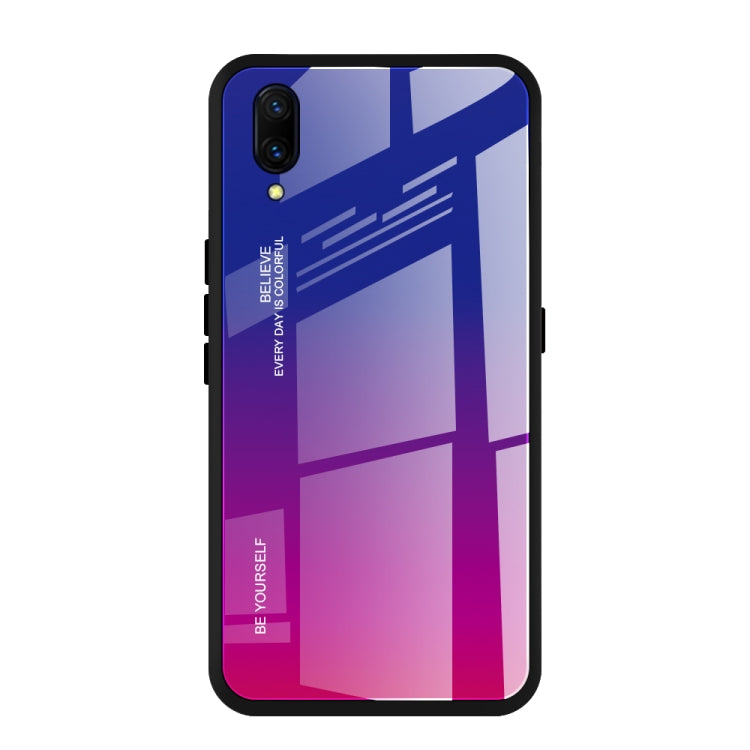 Gradient Color Glass Case, For Vivo V11, For Vivo X23, For Vivo Y17, For Vivo Y83, For Xiaomi Redmi 8, For Xiaomi Redmi 8A, For Xiaomi Redmi Note 8T, For Huawei Enjoy 10, For Galaxy A90 5G, For Xiaomi Mi CC9 Pro, For Galaxy S10 5G, For Xiaomi Mi CC9e��...