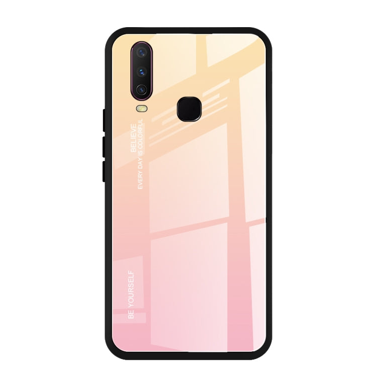 Gradient Color Glass Case, For Vivo V11, For Vivo X23, For Vivo Y17, For Vivo Y83, For Xiaomi Redmi 8, For Xiaomi Redmi 8A, For Xiaomi Redmi Note 8T, For Huawei Enjoy 10, For Galaxy A90 5G, For Xiaomi Mi CC9 Pro, For Galaxy S10 5G, For Xiaomi Mi CC9e��...