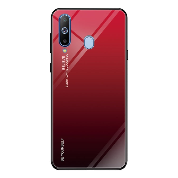 Gradient Color Glass Case, For iPhone XS / X, For Huawei Honor 9X, For Galaxy A8s, For Galaxy A10, For Galaxy A30, For Galaxy A50, For Galaxy A60, For Galaxy A70, For Galaxy M10, For Galaxy M30, For Galaxy Note 9, For Galaxy S9, For Galaxy S10