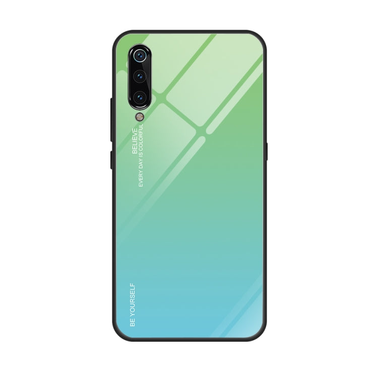 Gradient Color Glass Case, For Xiaomi Mi 9