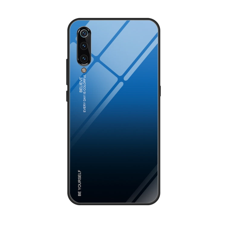 Gradient Color Glass Case, For Xiaomi Mi 9