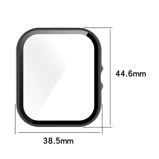 PC + Tempered Glass Watch Protective Case
