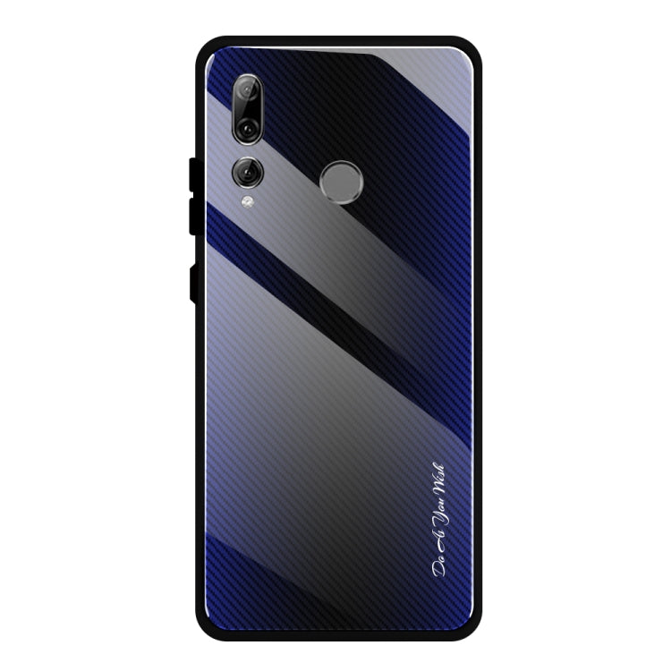 Texture Gradient Glass Protective Case, For Huawei Enjoy 9 Plus / Y9 2019, For Huawei Enjoy 9s, For Huawei Mate 20 Pro, For Huawei P20 Pro, For Honor 9X, For OnePlus 7, For Huawei Mate 30 Pro, For Huawei P30 Pro, For Huawei Nova 5i Pro�����������������...