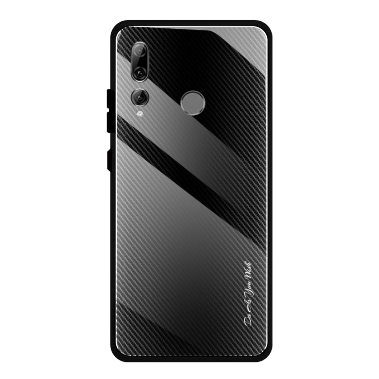 Texture Gradient Glass Protective Case, For Huawei Enjoy 9 Plus / Y9 2019, For Huawei Enjoy 9s, For Huawei Mate 20 Pro, For Huawei P20 Pro, For Honor 9X, For OnePlus 7, For Huawei Mate 30 Pro, For Huawei P30 Pro, For Huawei Nova 5i Pro�����������������...