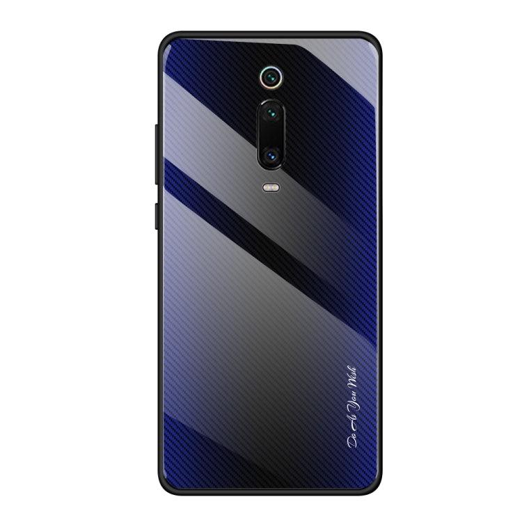 Texture Gradient Glass Protective Case, For Huawei Enjoy 9 Plus / Y9 2019, For Huawei Enjoy 9s, For Huawei Mate 20 Pro, For Huawei P20 Pro, For Honor 9X, For OnePlus 7, For Huawei Mate 30 Pro, For Huawei P30 Pro, For Huawei Nova 5i Pro�����������������...