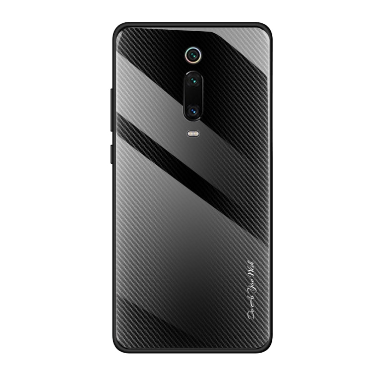 Texture Gradient Glass Protective Case, For Huawei Enjoy 9 Plus / Y9 2019, For Huawei Enjoy 9s, For Huawei Mate 20 Pro, For Huawei P20 Pro, For Honor 9X, For OnePlus 7, For Huawei Mate 30 Pro, For Huawei P30 Pro, For Huawei Nova 5i Pro�����������������...