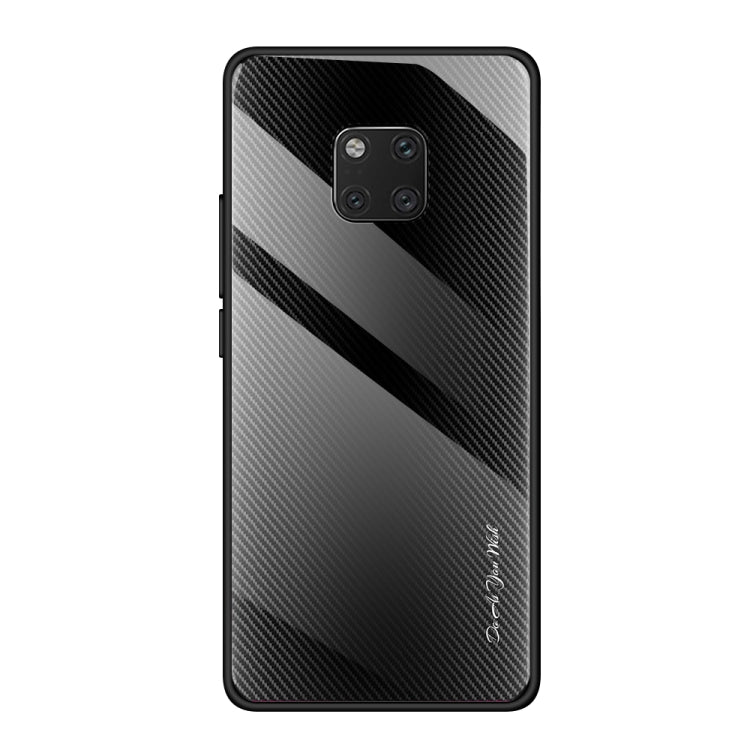 Texture Gradient Glass Protective Case, For Huawei Enjoy 9 Plus / Y9 2019, For Huawei Enjoy 9s, For Huawei Mate 20 Pro, For Huawei P20 Pro, For Honor 9X, For OnePlus 7, For Huawei Mate 30 Pro, For Huawei P30 Pro, For Huawei Nova 5i Pro�����������������...