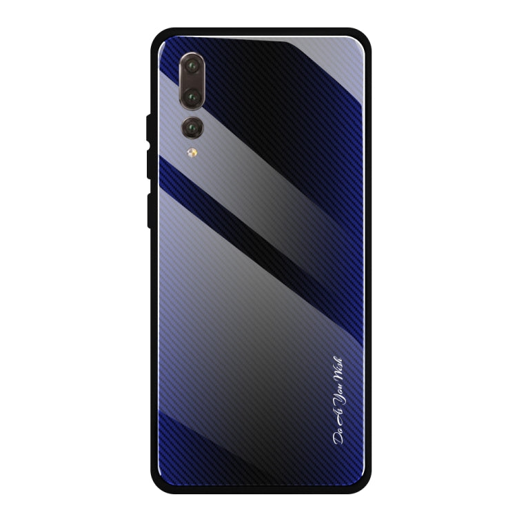 Texture Gradient Glass Protective Case, For Huawei Enjoy 9 Plus / Y9 2019, For Huawei Enjoy 9s, For Huawei Mate 20 Pro, For Huawei P20 Pro, For Honor 9X, For OnePlus 7, For Huawei Mate 30 Pro, For Huawei P30 Pro, For Huawei Nova 5i Pro�����������������...