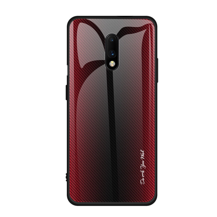 Texture Gradient Glass Protective Case, For Huawei Enjoy 9 Plus / Y9 2019, For Huawei Enjoy 9s, For Huawei Mate 20 Pro, For Huawei P20 Pro, For Honor 9X, For OnePlus 7, For Huawei Mate 30 Pro, For Huawei P30 Pro, For Huawei Nova 5i Pro�����������������...