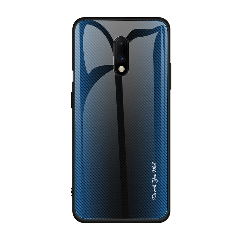 Texture Gradient Glass Protective Case, For Huawei Enjoy 9 Plus / Y9 2019, For Huawei Enjoy 9s, For Huawei Mate 20 Pro, For Huawei P20 Pro, For Honor 9X, For OnePlus 7, For Huawei Mate 30 Pro, For Huawei P30 Pro, For Huawei Nova 5i Pro�����������������...