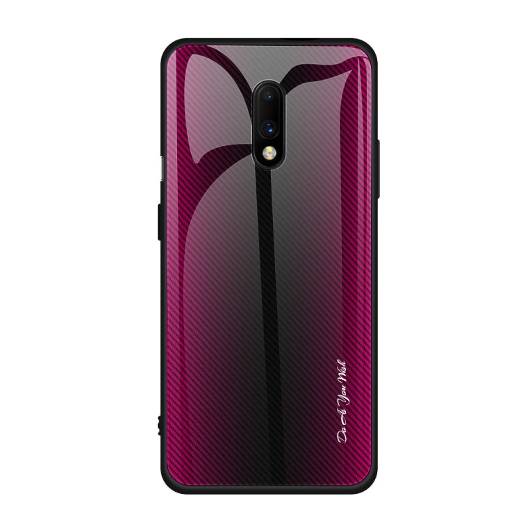 Texture Gradient Glass Protective Case, For Huawei Enjoy 9 Plus / Y9 2019, For Huawei Enjoy 9s, For Huawei Mate 20 Pro, For Huawei P20 Pro, For Honor 9X, For OnePlus 7, For Huawei Mate 30 Pro, For Huawei P30 Pro, For Huawei Nova 5i Pro�����������������...