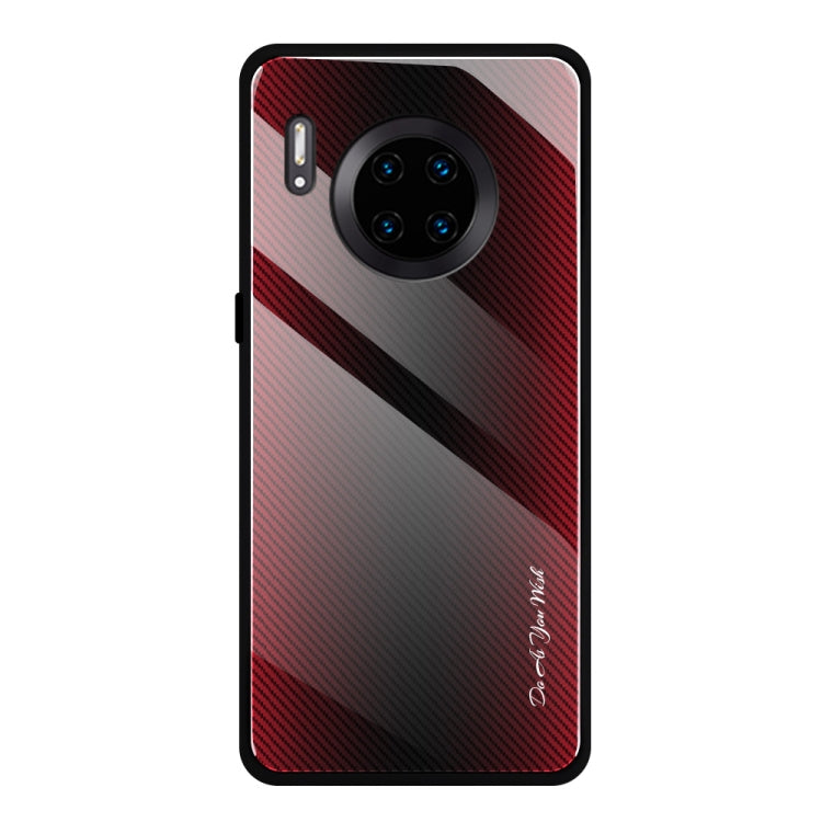 Texture Gradient Glass Protective Case, For Huawei Enjoy 9 Plus / Y9 2019, For Huawei Enjoy 9s, For Huawei Mate 20 Pro, For Huawei P20 Pro, For Honor 9X, For OnePlus 7, For Huawei Mate 30 Pro, For Huawei P30 Pro, For Huawei Nova 5i Pro�����������������...