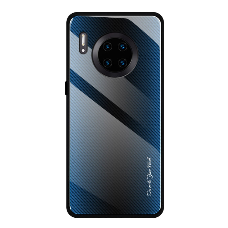 Texture Gradient Glass Protective Case, For Huawei Enjoy 9 Plus / Y9 2019, For Huawei Enjoy 9s, For Huawei Mate 20 Pro, For Huawei P20 Pro, For Honor 9X, For OnePlus 7, For Huawei Mate 30 Pro, For Huawei P30 Pro, For Huawei Nova 5i Pro�����������������...