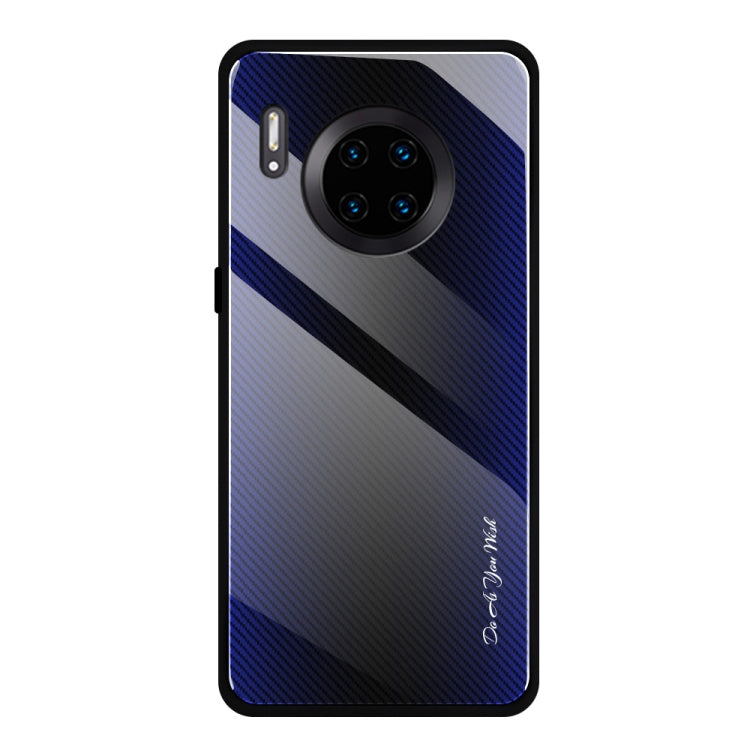 Texture Gradient Glass Protective Case, For Huawei Enjoy 9 Plus / Y9 2019, For Huawei Enjoy 9s, For Huawei Mate 20 Pro, For Huawei P20 Pro, For Honor 9X, For OnePlus 7, For Huawei Mate 30 Pro, For Huawei P30 Pro, For Huawei Nova 5i Pro�����������������...