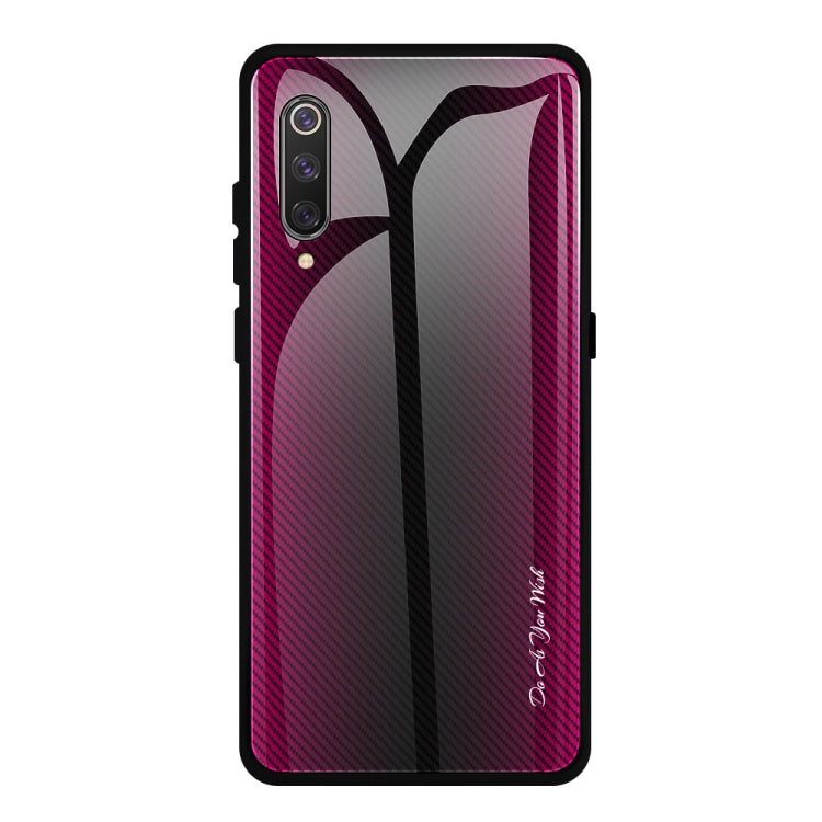 Texture Gradient Glass Protective Case, For Huawei Enjoy 9 Plus / Y9 2019, For Huawei Enjoy 9s, For Huawei Mate 20 Pro, For Huawei P20 Pro, For Honor 9X, For OnePlus 7, For Huawei Mate 30 Pro, For Huawei P30 Pro, For Huawei Nova 5i Pro�����������������...