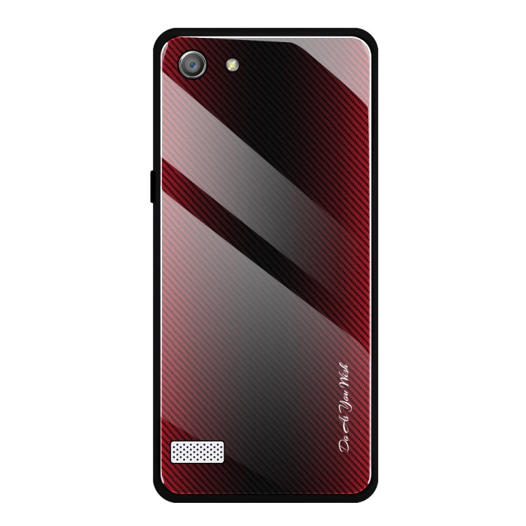Texture Gradient Glass Protective Case, For OPPO F11 / A9, For OPPO A33, For OPPO A57 / A39, For OPPO F3, For OPPO F5, For Vivo V11, For Vivo X23, For Vivo Y83