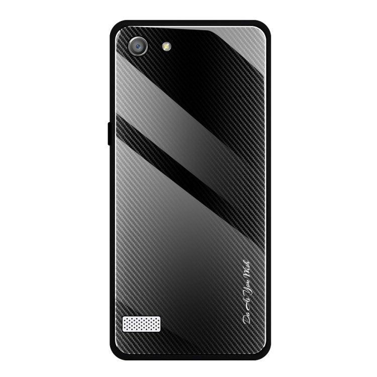 Texture Gradient Glass Protective Case, For OPPO F11 / A9, For OPPO A33, For OPPO A57 / A39, For OPPO F3, For OPPO F5, For Vivo V11, For Vivo X23, For Vivo Y83