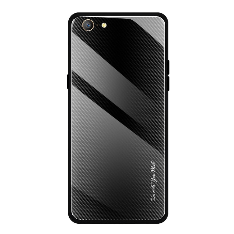 Texture Gradient Glass Protective Case, For OPPO F11 / A9, For OPPO A33, For OPPO A57 / A39, For OPPO F3, For OPPO F5, For Vivo V11, For Vivo X23, For Vivo Y83