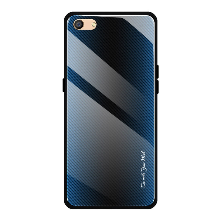 Texture Gradient Glass Protective Case, For OPPO F11 / A9, For OPPO A33, For OPPO A57 / A39, For OPPO F3, For OPPO F5, For Vivo V11, For Vivo X23, For Vivo Y83