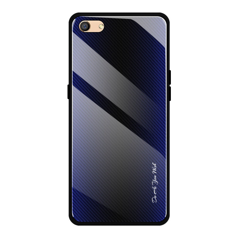 Texture Gradient Glass Protective Case, For OPPO F11 / A9, For OPPO A33, For OPPO A57 / A39, For OPPO F3, For OPPO F5, For Vivo V11, For Vivo X23, For Vivo Y83