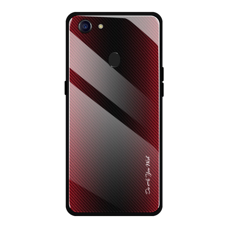 Texture Gradient Glass Protective Case, For OPPO F11 / A9, For OPPO A33, For OPPO A57 / A39, For OPPO F3, For OPPO F5, For Vivo V11, For Vivo X23, For Vivo Y83