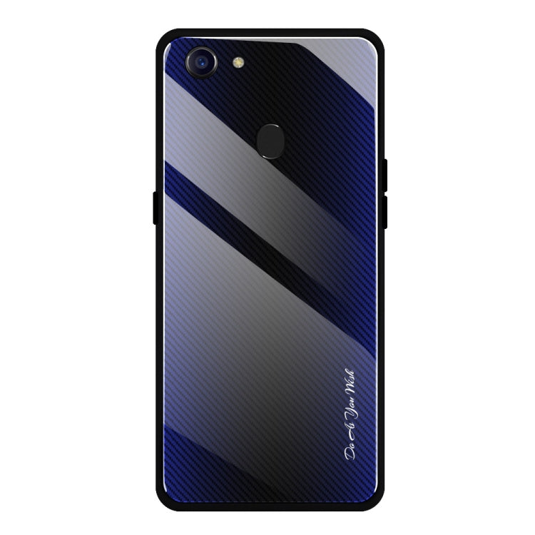 Texture Gradient Glass Protective Case, For OPPO F11 / A9, For OPPO A33, For OPPO A57 / A39, For OPPO F3, For OPPO F5, For Vivo V11, For Vivo X23, For Vivo Y83