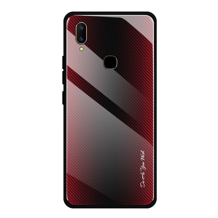 Texture Gradient Glass Protective Case, For OPPO F11 / A9, For OPPO A33, For OPPO A57 / A39, For OPPO F3, For OPPO F5, For Vivo V11, For Vivo X23, For Vivo Y83