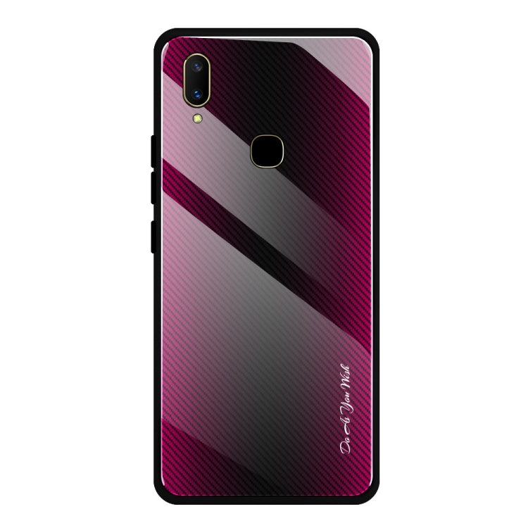Texture Gradient Glass Protective Case, For OPPO F11 / A9, For OPPO A33, For OPPO A57 / A39, For OPPO F3, For OPPO F5, For Vivo V11, For Vivo X23, For Vivo Y83