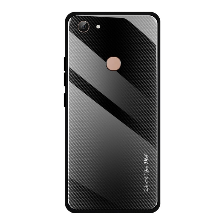 Texture Gradient Glass Protective Case, For OPPO F11 / A9, For OPPO A33, For OPPO A57 / A39, For OPPO F3, For OPPO F5, For Vivo V11, For Vivo X23, For Vivo Y83