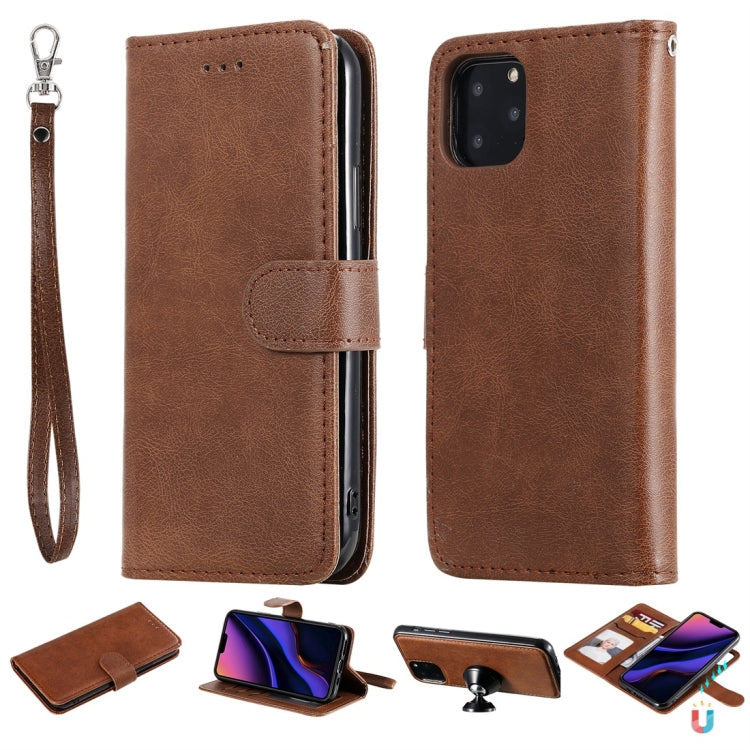 Solid Color Horizontal Flip Protective Case with Holder & Card Slots & Wallet & Photo Frame & Lanyard, For iPhone 6 / 7 / 8, For iPhone 6 Plus / 7 Plus / 8 Plus, For iPhone 11, For iPhone 11 Pro, For iPhone 11 Pro Max, For iPhone XR, For iPhone XS Max�...