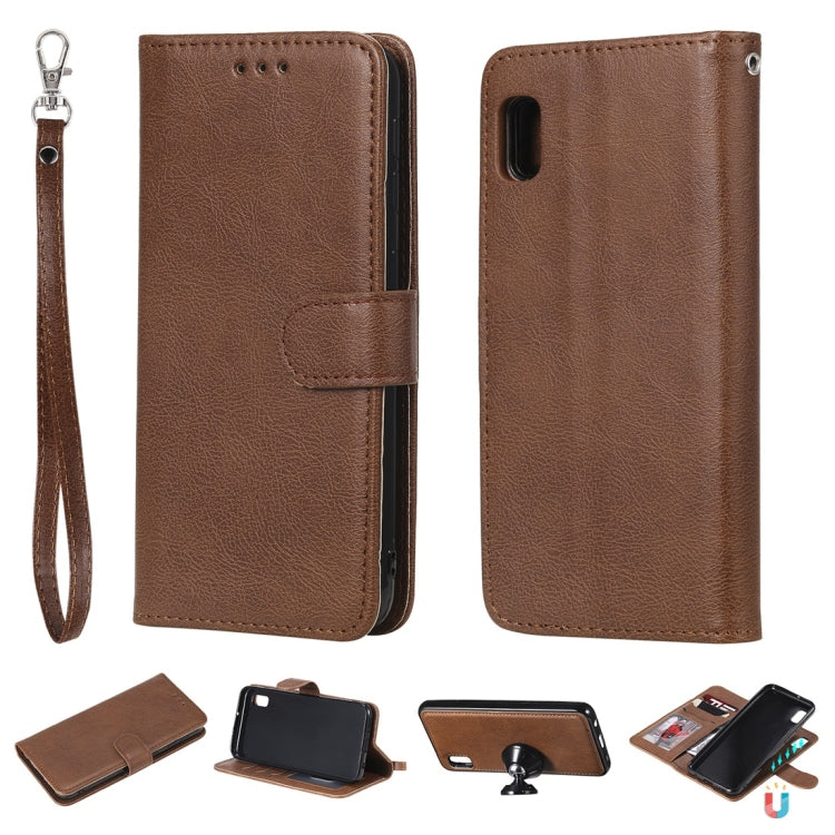 Solid Color Horizontal Flip Protective Case with Holder & Card Slots & Wallet & Photo Frame & Lanyard, For iPhone 6 / 7 / 8, For iPhone 6 Plus / 7 Plus / 8 Plus, For iPhone 11, For iPhone 11 Pro, For iPhone 11 Pro Max, For iPhone XR, For iPhone XS Max�...