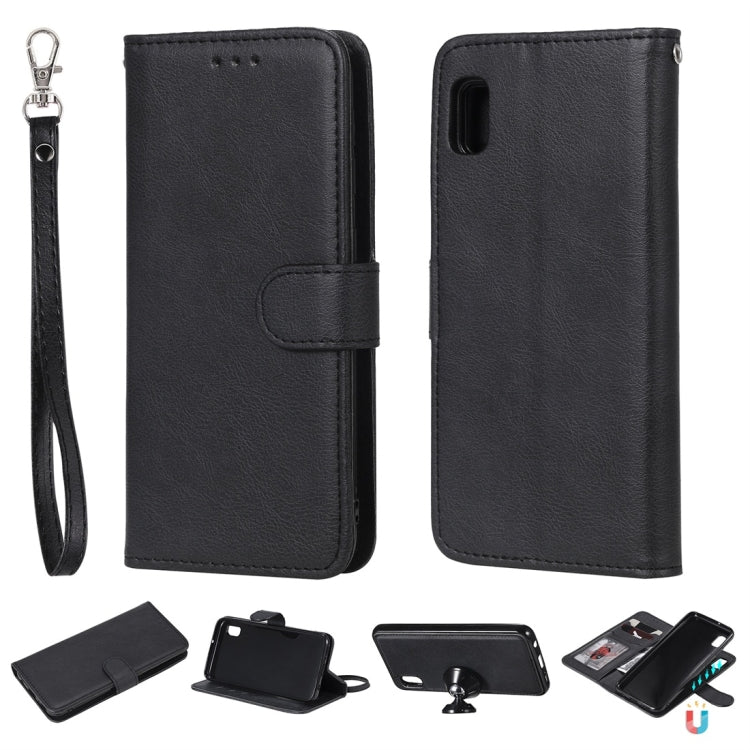 Solid Color Horizontal Flip Protective Case with Holder & Card Slots & Wallet & Photo Frame & Lanyard, For iPhone 6 / 7 / 8, For iPhone 6 Plus / 7 Plus / 8 Plus, For iPhone 11, For iPhone 11 Pro, For iPhone 11 Pro Max, For iPhone XR, For iPhone XS Max�...