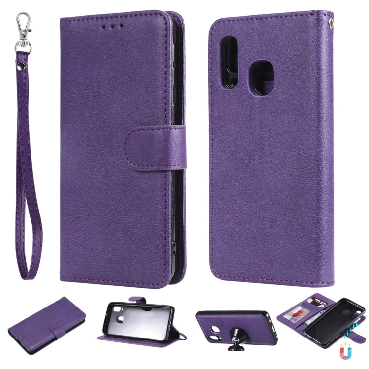Solid Color Horizontal Flip Protective Case with Holder & Card Slots & Wallet & Photo Frame & Lanyard, For iPhone 6 / 7 / 8, For iPhone 6 Plus / 7 Plus / 8 Plus, For iPhone 11, For iPhone 11 Pro, For iPhone 11 Pro Max, For iPhone XR, For iPhone XS Max�...