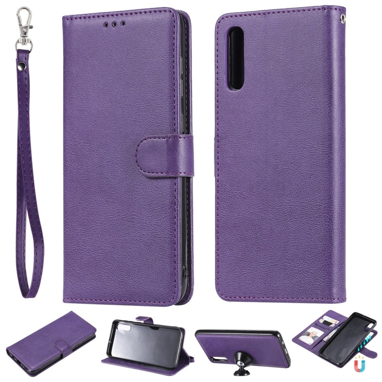 Solid Color Horizontal Flip Protective Case with Holder & Card Slots & Wallet & Photo Frame & Lanyard, For iPhone 6 / 7 / 8, For iPhone 6 Plus / 7 Plus / 8 Plus, For iPhone 11, For iPhone 11 Pro, For iPhone 11 Pro Max, For iPhone XR, For iPhone XS Max�...