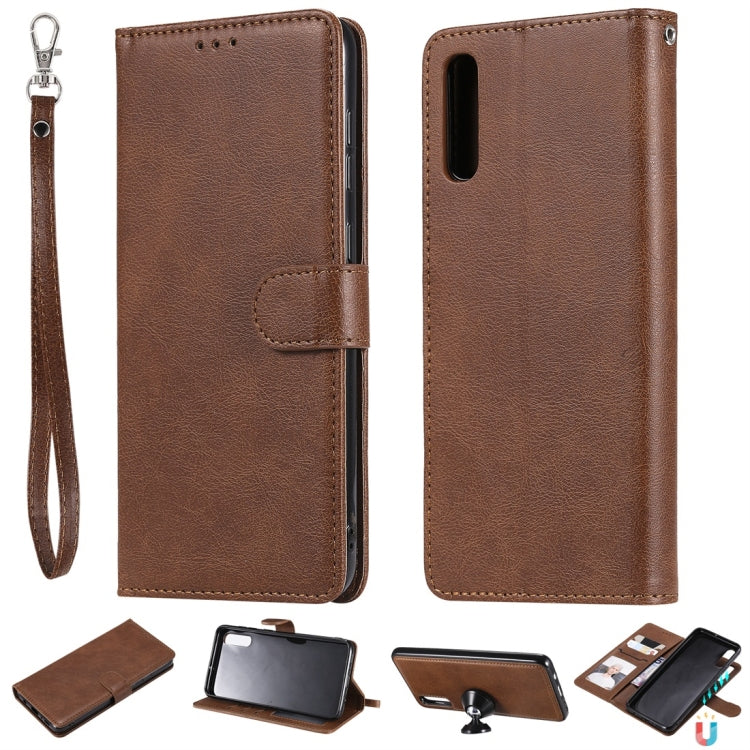Solid Color Horizontal Flip Protective Case with Holder & Card Slots & Wallet & Photo Frame & Lanyard, For iPhone 6 / 7 / 8, For iPhone 6 Plus / 7 Plus / 8 Plus, For iPhone 11, For iPhone 11 Pro, For iPhone 11 Pro Max, For iPhone XR, For iPhone XS Max�...