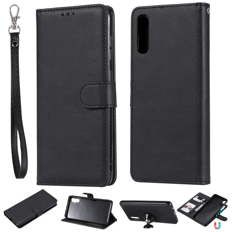 Solid Color Horizontal Flip Protective Case with Holder & Card Slots & Wallet & Photo Frame & Lanyard, For iPhone 6 / 7 / 8, For iPhone 6 Plus / 7 Plus / 8 Plus, For iPhone 11, For iPhone 11 Pro, For iPhone 11 Pro Max, For iPhone XR, For iPhone XS Max�...