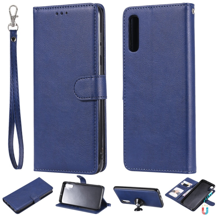 Solid Color Horizontal Flip Protective Case with Holder & Card Slots & Wallet & Photo Frame & Lanyard, For iPhone 6 / 7 / 8, For iPhone 6 Plus / 7 Plus / 8 Plus, For iPhone 11, For iPhone 11 Pro, For iPhone 11 Pro Max, For iPhone XR, For iPhone XS Max�...