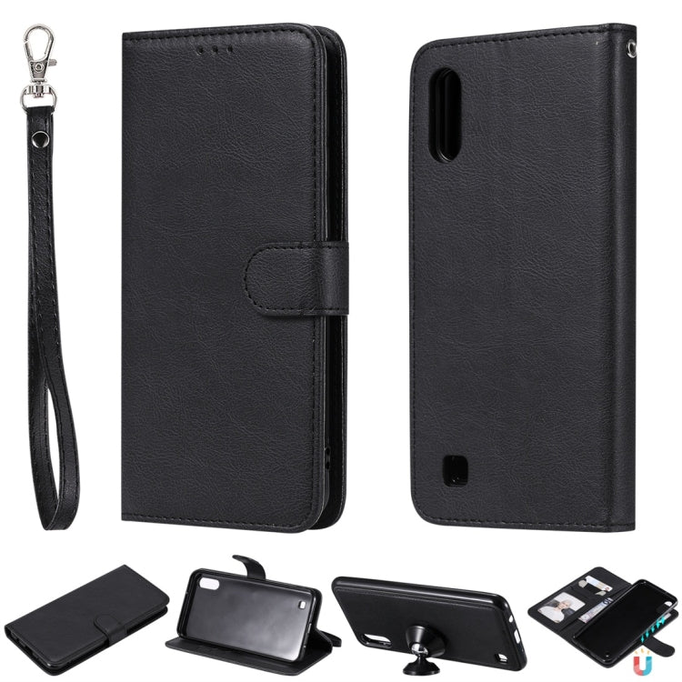Solid Color Horizontal Flip Protective Case with Holder & Card Slots & Wallet & Photo Frame & Lanyard, For iPhone 6 / 7 / 8, For iPhone 6 Plus / 7 Plus / 8 Plus, For iPhone 11, For iPhone 11 Pro, For iPhone 11 Pro Max, For iPhone XR, For iPhone XS Max�...