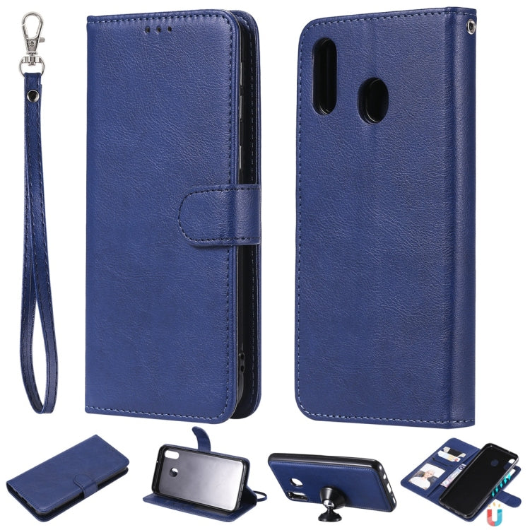 Solid Color Horizontal Flip Protective Case with Holder & Card Slots & Wallet & Photo Frame & Lanyard, For iPhone 6 / 7 / 8, For iPhone 6 Plus / 7 Plus / 8 Plus, For iPhone 11, For iPhone 11 Pro, For iPhone 11 Pro Max, For iPhone XR, For iPhone XS Max�...