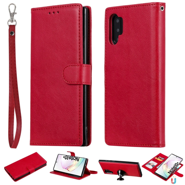 Solid Color Horizontal Flip Protective Case with Holder & Card Slots & Wallet & Photo Frame & Lanyard, For Galaxy Note 10+, For Galaxy Note 10, For Galaxy S8, For Galaxy S8+, For Galaxy S9, For Galaxy S9+, For Galaxy S10 5G, For Galaxy S10+������������...