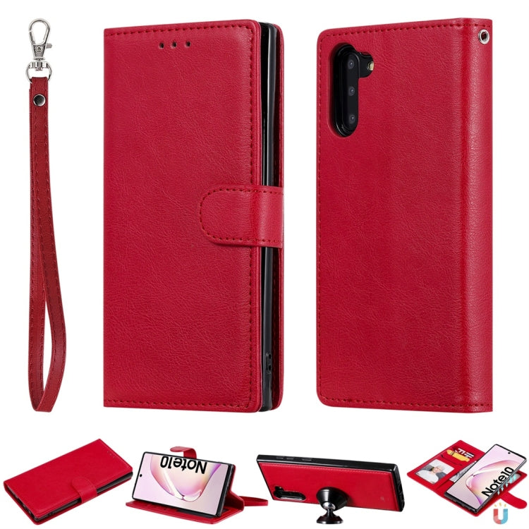 Solid Color Horizontal Flip Protective Case with Holder & Card Slots & Wallet & Photo Frame & Lanyard, For Galaxy Note 10+, For Galaxy Note 10, For Galaxy S8, For Galaxy S8+, For Galaxy S9, For Galaxy S9+, For Galaxy S10 5G, For Galaxy S10+������������...