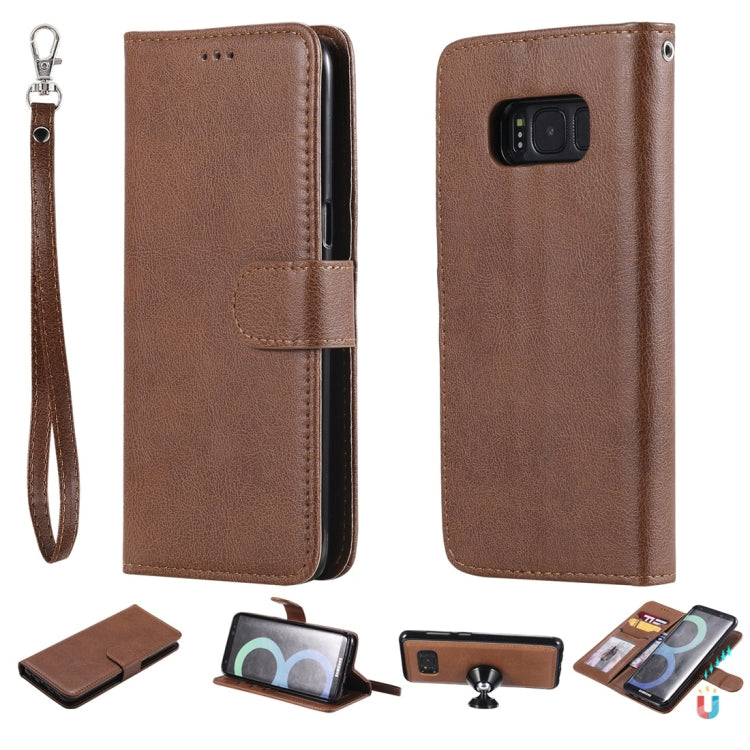 Solid Color Horizontal Flip Protective Case with Holder & Card Slots & Wallet & Photo Frame & Lanyard, For Galaxy Note 10+, For Galaxy Note 10, For Galaxy S8, For Galaxy S8+, For Galaxy S9, For Galaxy S9+, For Galaxy S10 5G, For Galaxy S10+������������...