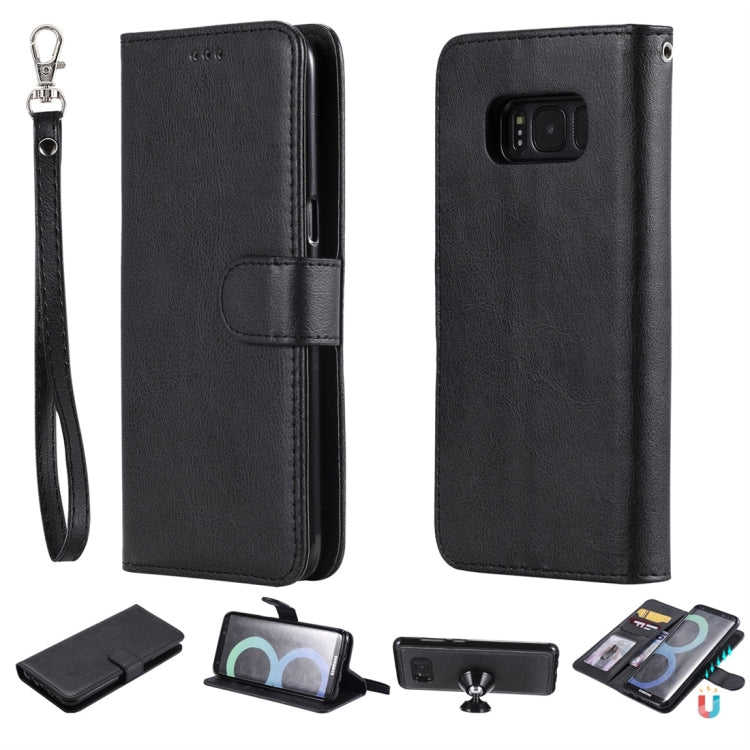 Solid Color Horizontal Flip Protective Case with Holder & Card Slots & Wallet & Photo Frame & Lanyard, For Galaxy Note 10+, For Galaxy Note 10, For Galaxy S8, For Galaxy S8+, For Galaxy S9, For Galaxy S9+, For Galaxy S10 5G, For Galaxy S10+������������...