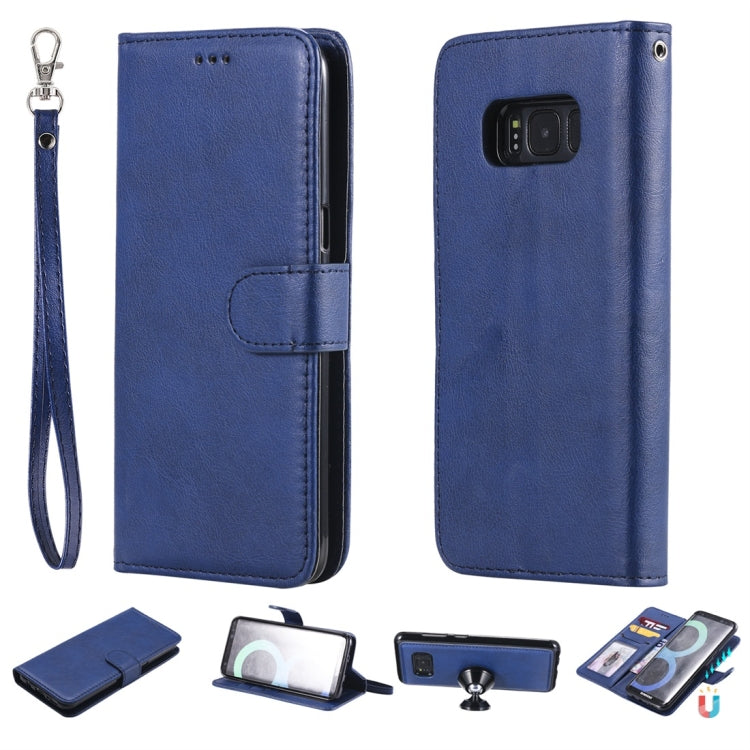 Solid Color Horizontal Flip Protective Case with Holder & Card Slots & Wallet & Photo Frame & Lanyard, For Galaxy Note 10+, For Galaxy Note 10, For Galaxy S8, For Galaxy S8+, For Galaxy S9, For Galaxy S9+, For Galaxy S10 5G, For Galaxy S10+������������...