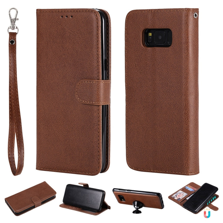 Solid Color Horizontal Flip Protective Case with Holder & Card Slots & Wallet & Photo Frame & Lanyard, For Galaxy Note 10+, For Galaxy Note 10, For Galaxy S8, For Galaxy S8+, For Galaxy S9, For Galaxy S9+, For Galaxy S10 5G, For Galaxy S10+������������...