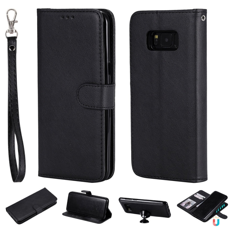 Solid Color Horizontal Flip Protective Case with Holder & Card Slots & Wallet & Photo Frame & Lanyard, For Galaxy Note 10+, For Galaxy Note 10, For Galaxy S8, For Galaxy S8+, For Galaxy S9, For Galaxy S9+, For Galaxy S10 5G, For Galaxy S10+������������...