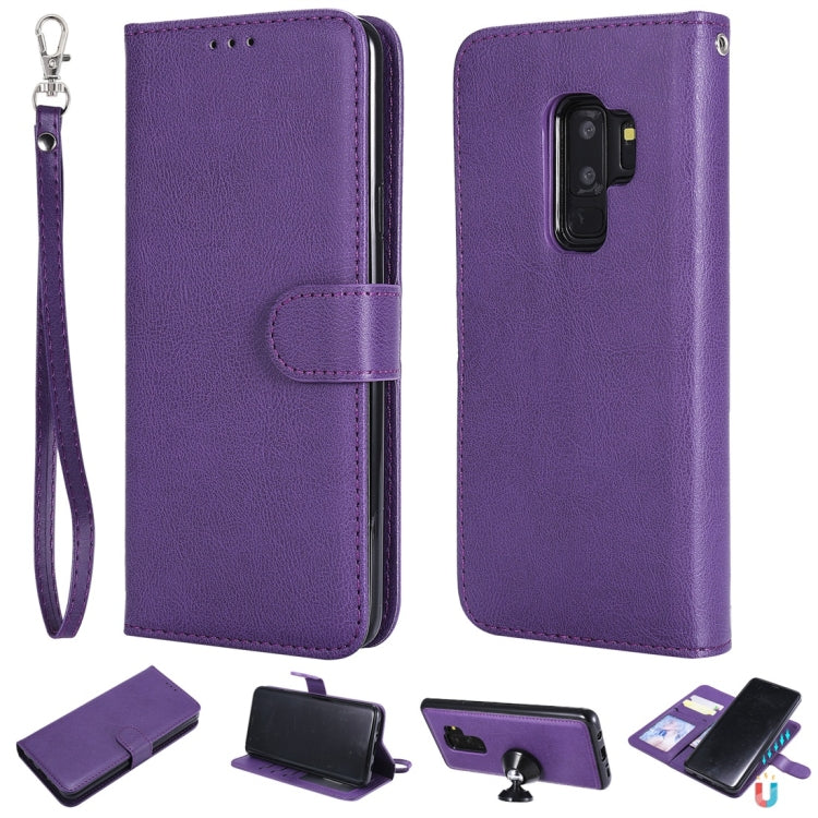 Solid Color Horizontal Flip Protective Case with Holder & Card Slots & Wallet & Photo Frame & Lanyard, For Galaxy Note 10+, For Galaxy Note 10, For Galaxy S8, For Galaxy S8+, For Galaxy S9, For Galaxy S9+, For Galaxy S10 5G, For Galaxy S10+������������...